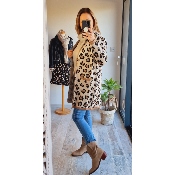 GILET GILIANE LEOPARD