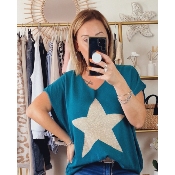 PULL STAR BLEU CANARD