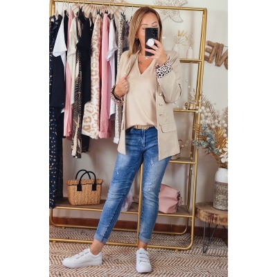 BLAZER LOLA BEIGE