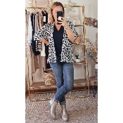 GILET LEOPARD