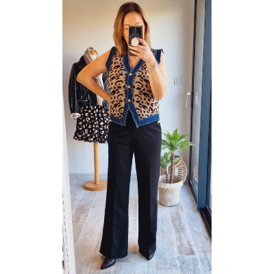 PANTALON LILOU NOIR