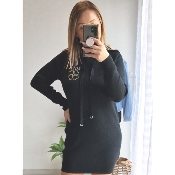 ROBE NOIR NINA