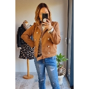 MANTEAU INES CAMEL