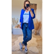 BLAZER NAT BLEU